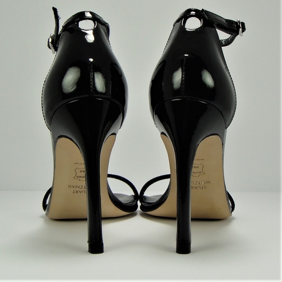 Stuart Weitzman Nudistsong Leather Sandal Size 5